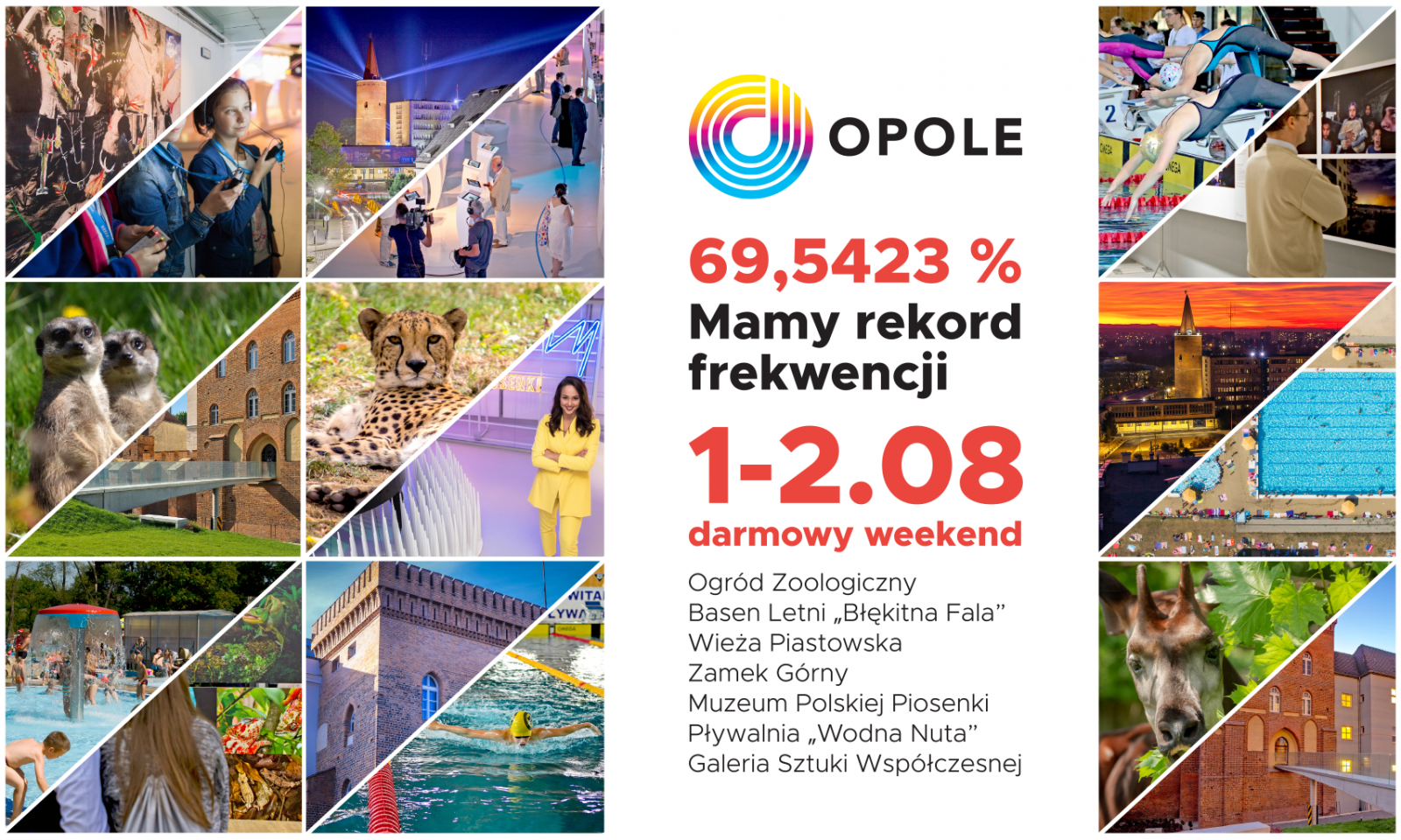 Baner darmowy weekend w Opolu