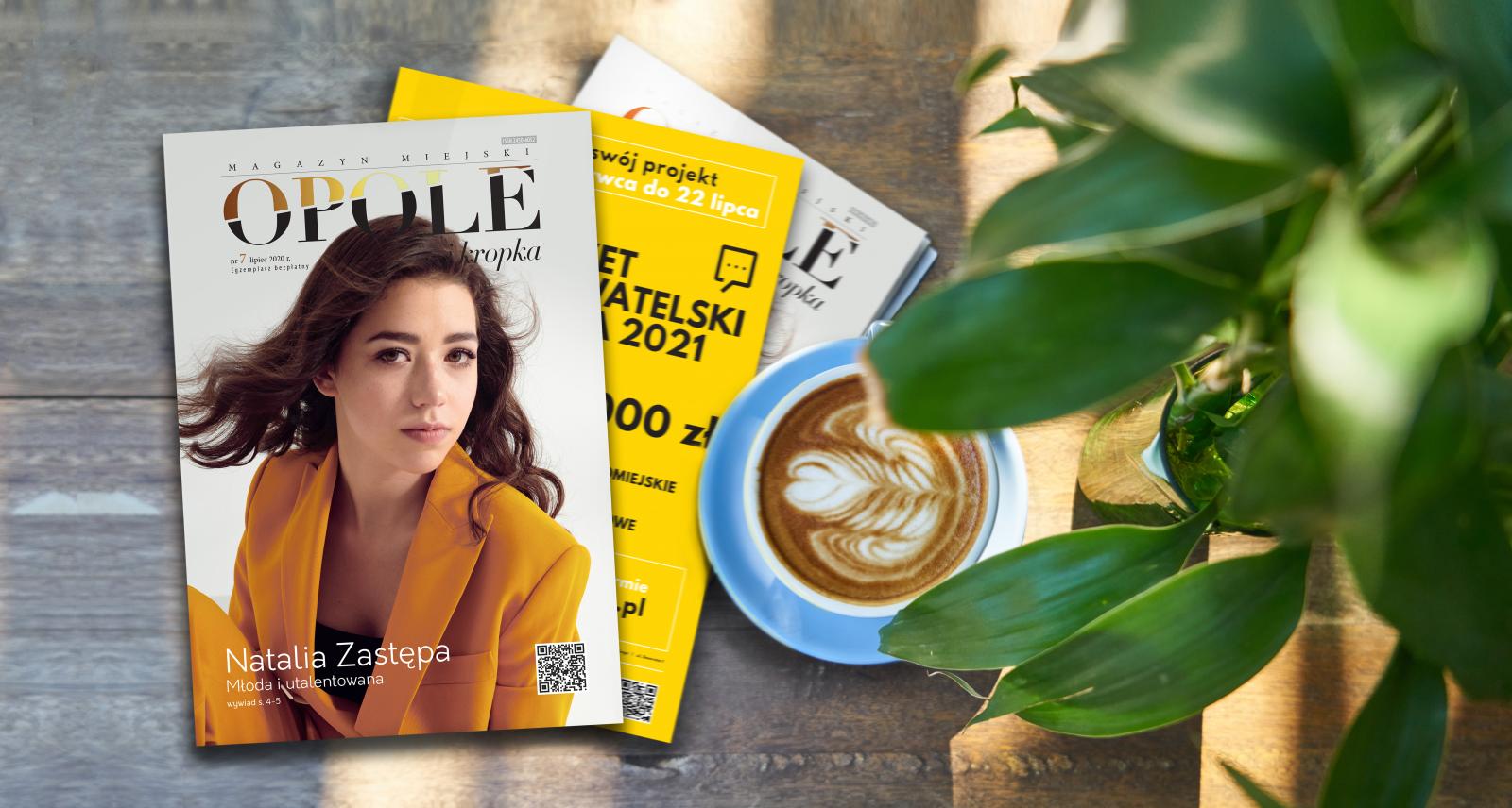 Okładka magazynu Opole i kropka lipiec