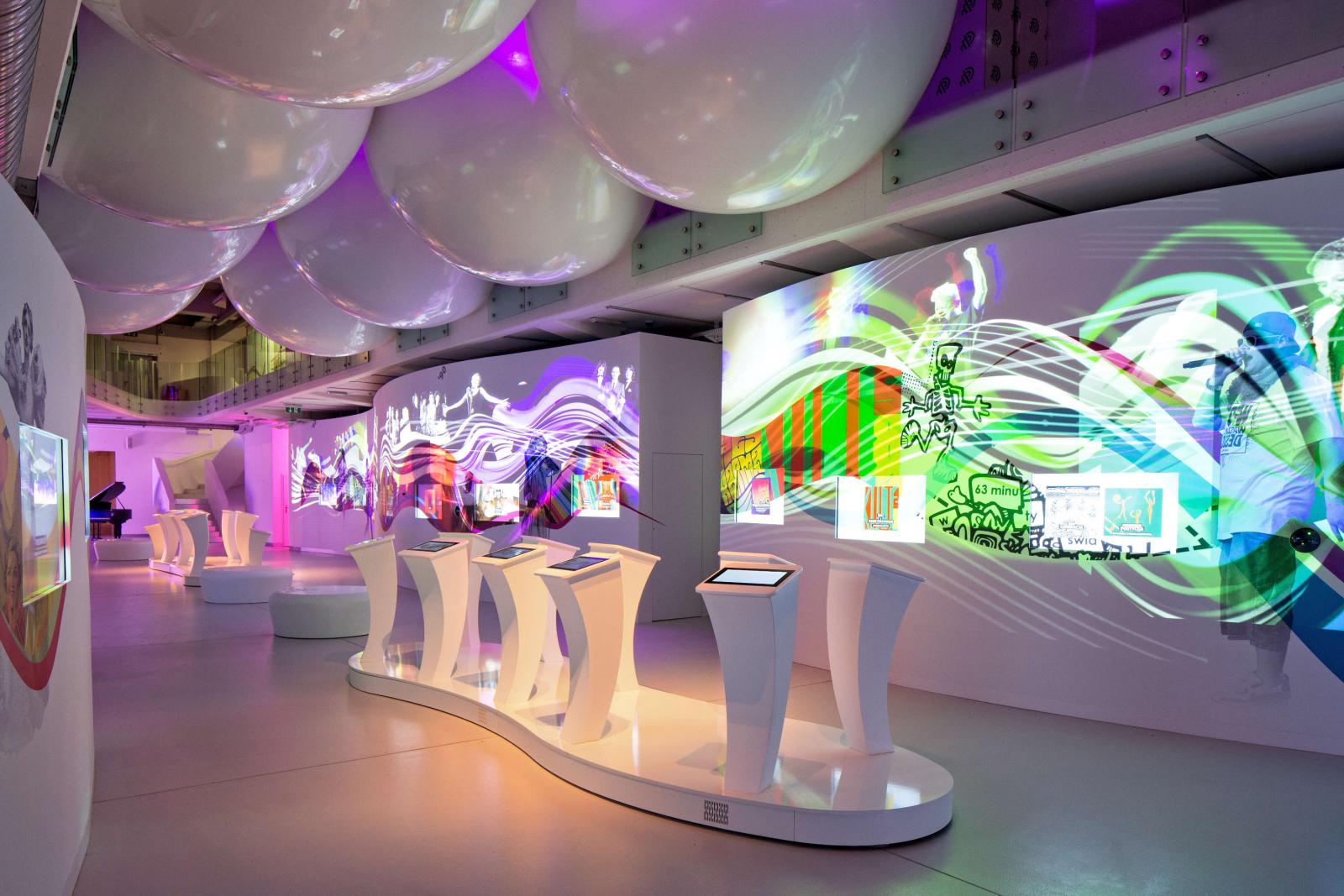 Muzem Polskiej Piosenki wnętrze