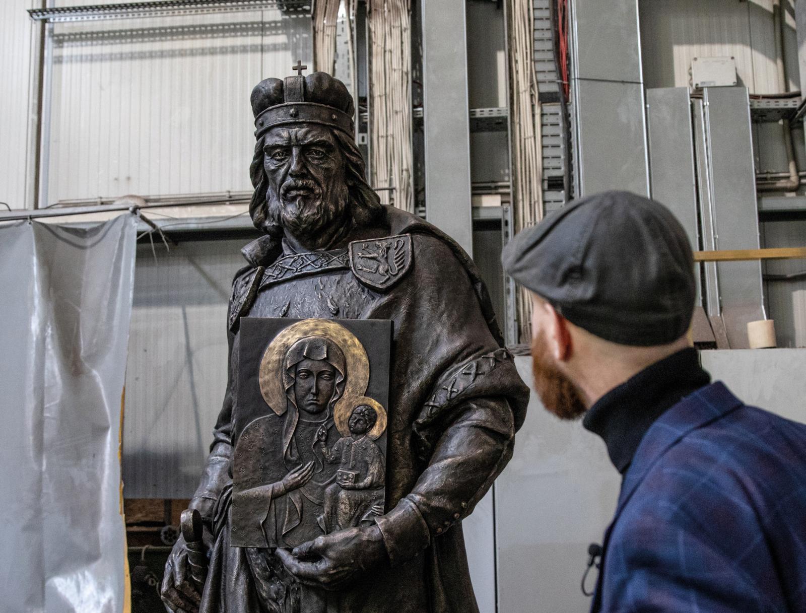 Opolczyk z autorem projektu