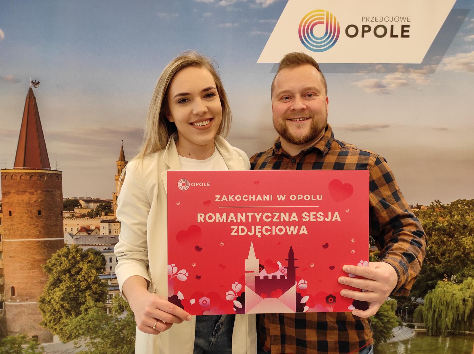 1. miejsce Artur Tracz z narzeczoną