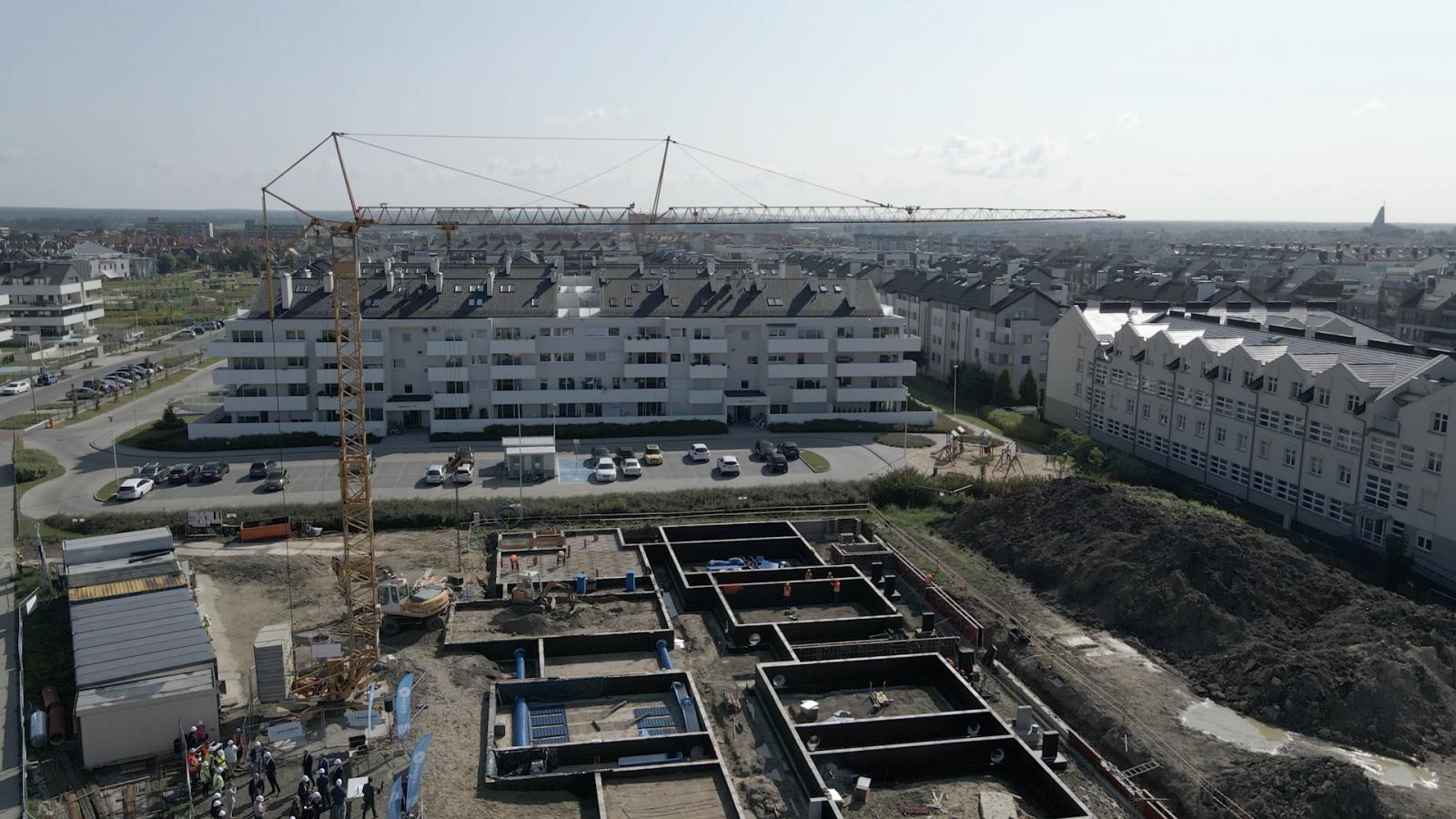 plac budowy - przedszkole Malinka