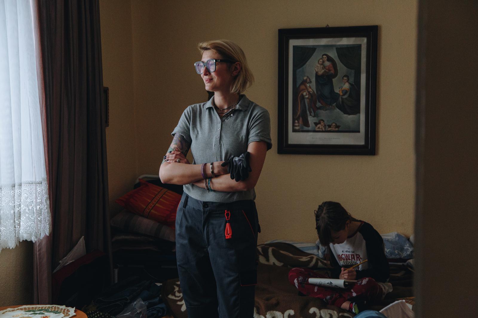 Klementyna Melanich (40 lat) i Milana (10 lat)