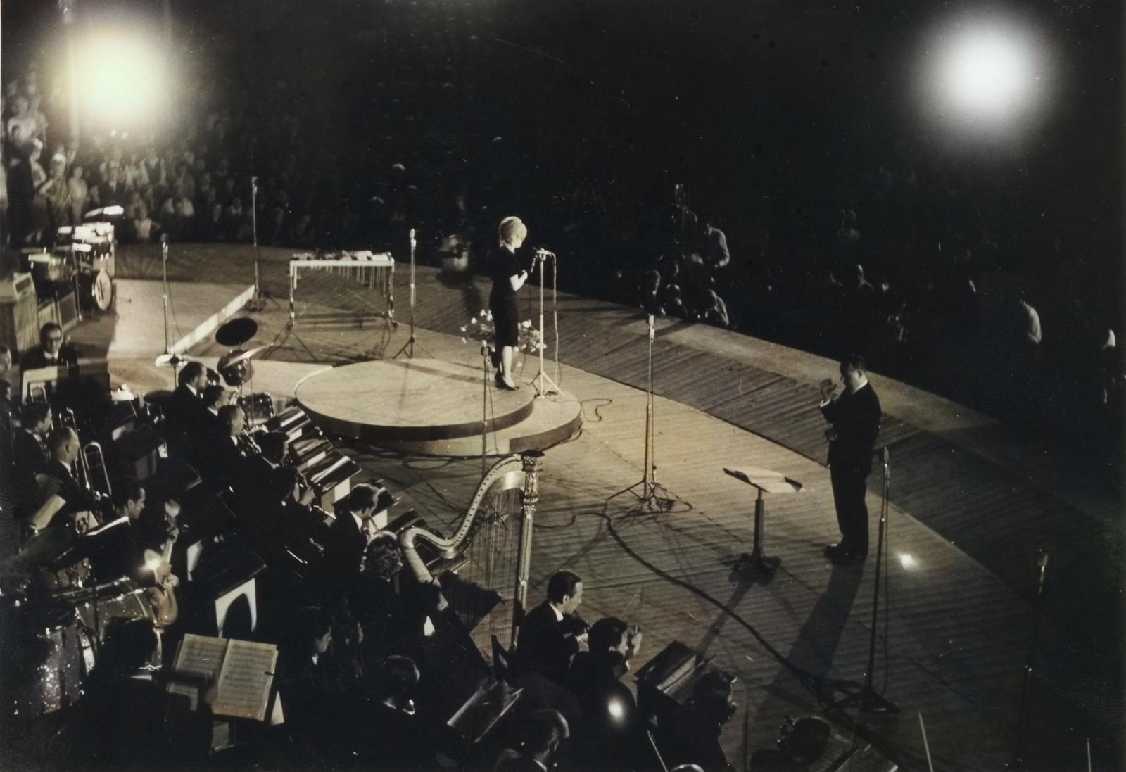 Występ Violetty Villas. Fot. Tadeusz Horoszkiewicz / arch. MPP w Opolu