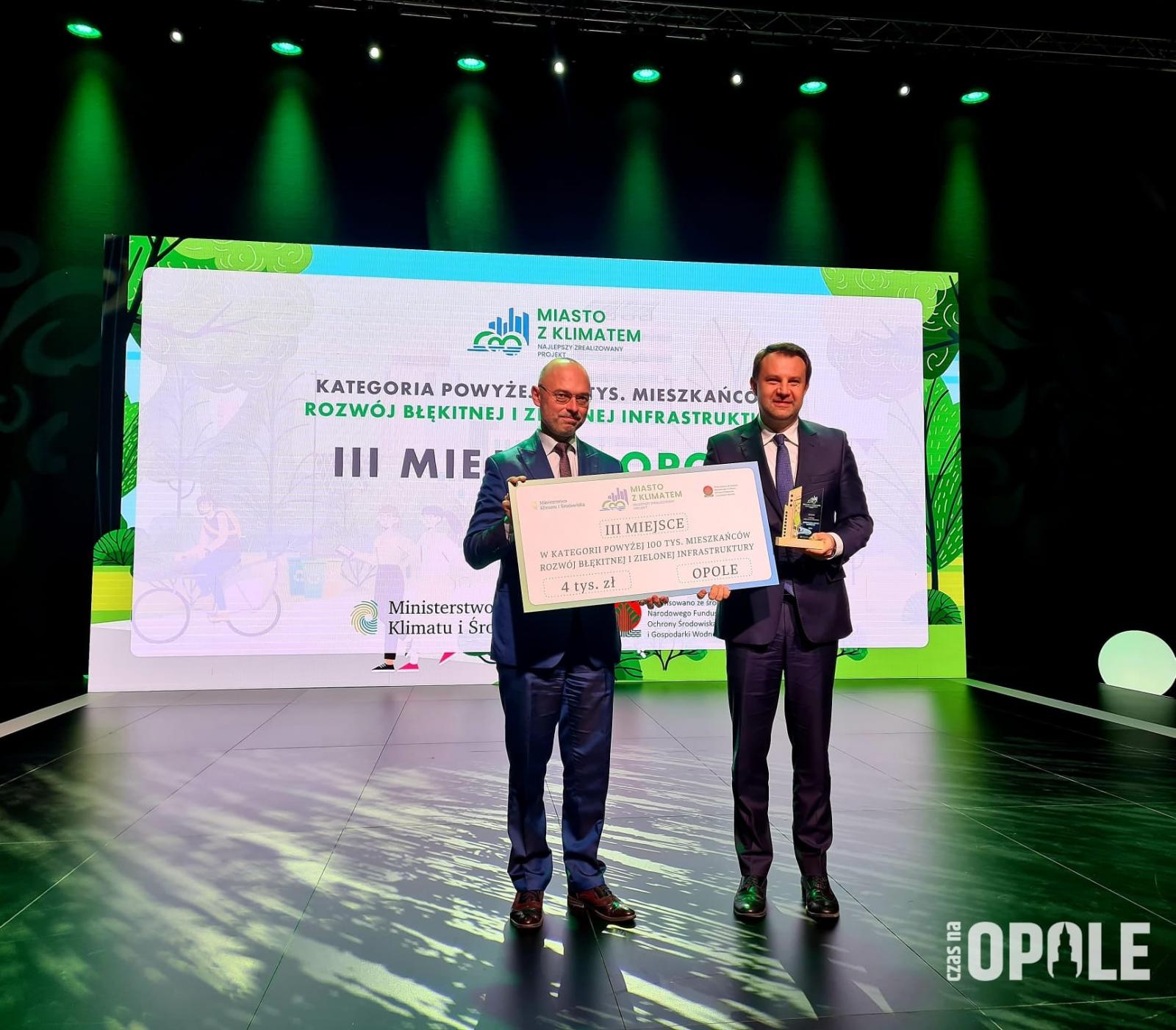 przyznanie 3 miejsca