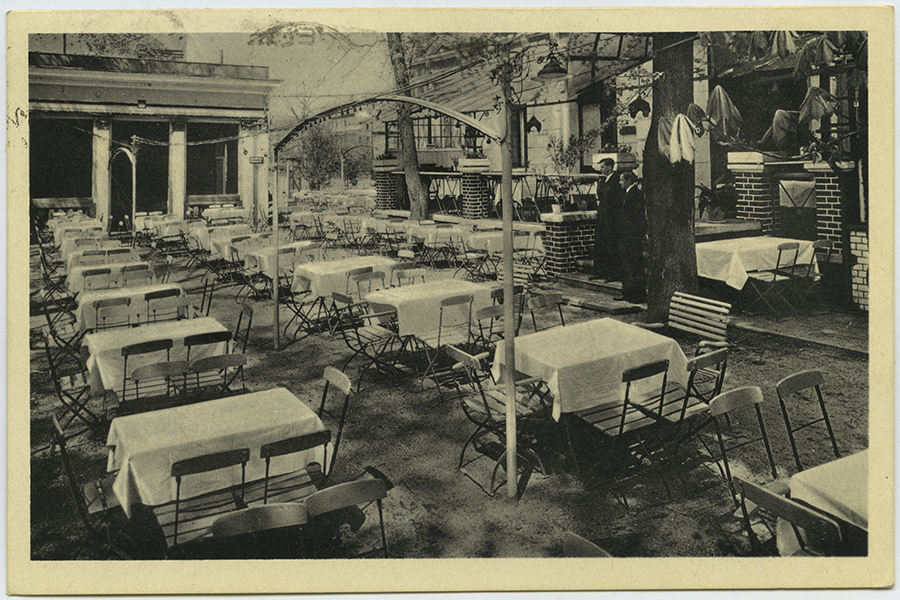 Restauracja „Eiskeller” przy ulicy Piastowskiej 17 ( ob. w tym miejscu mieści się Instytut Śląski).