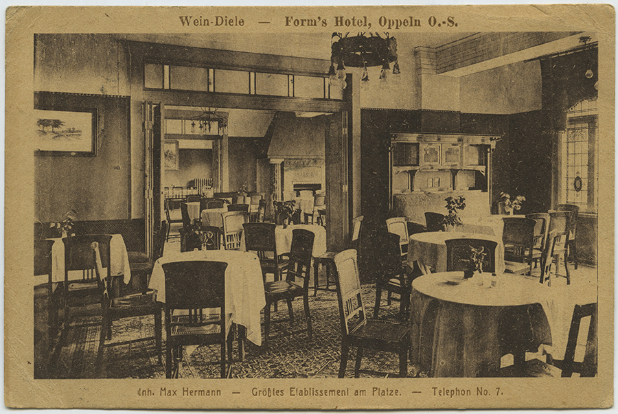 Wein Diele Form's Hotel, ul. Krakowska 24.