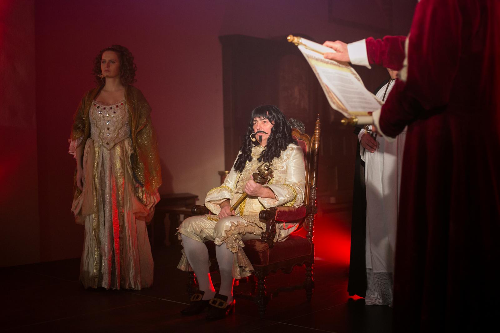 Fot. Sławomir Mielnik Inscenizacja z okazji 800 – lecia Opola, odczytanie uniwersału opolskiego