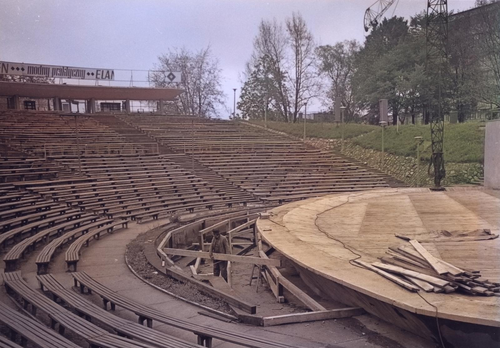 Prace budowlane, fot. Tadeusz Horoszkiewicz