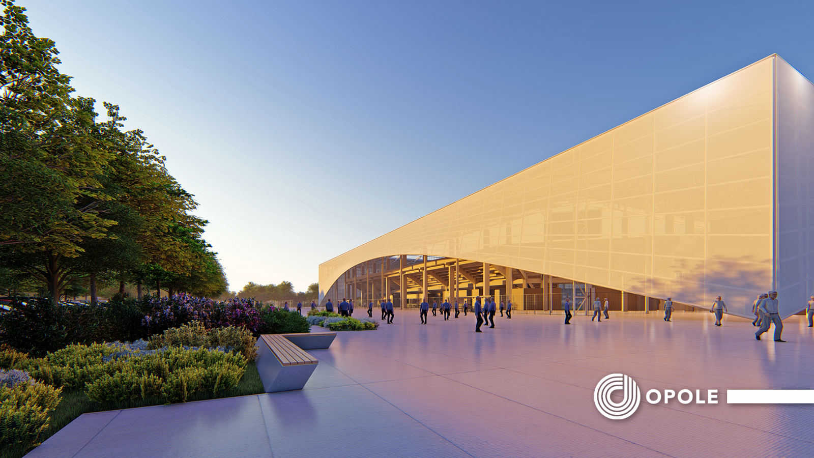 Wizualizacja Stadion Miejski