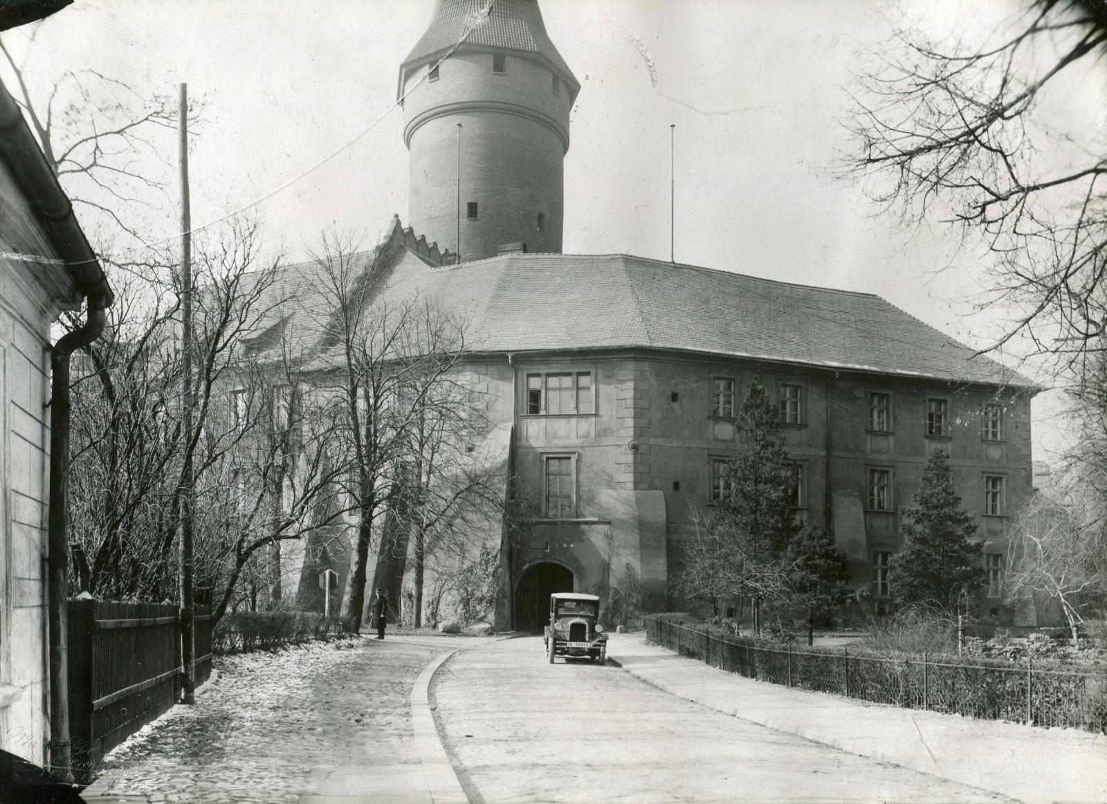 Zamek Piastowski, fot. Max Glauer, 1928 rok.