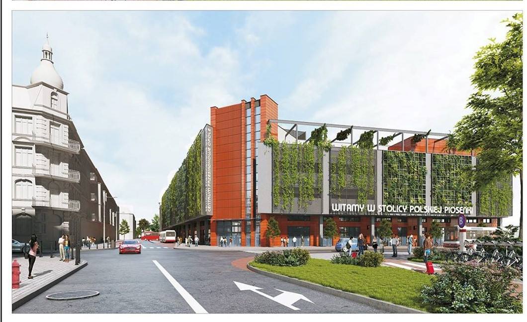 Wizualizacja Dworzec PKS