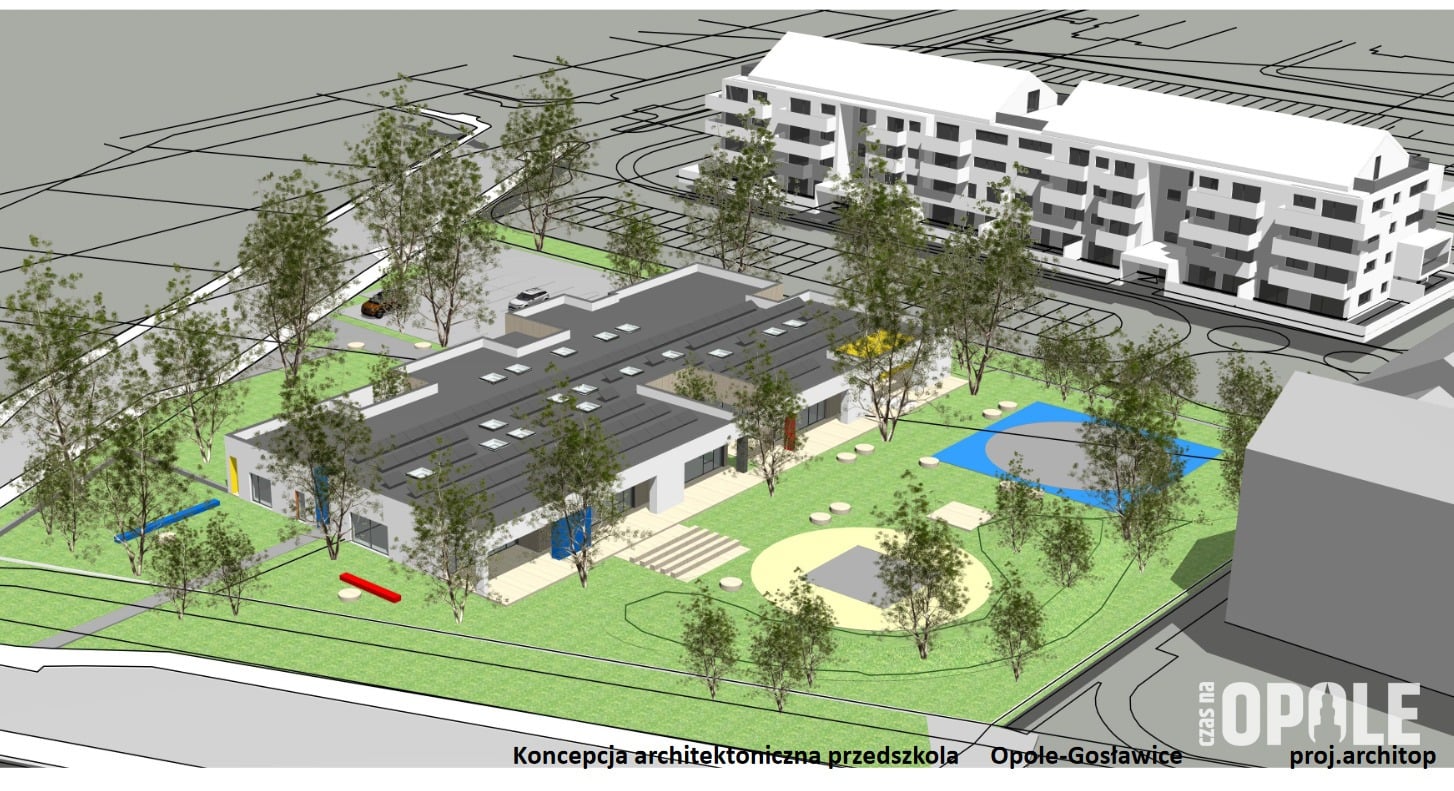 Centrum Integracyjno-Przedszkolne - wizualizacja
