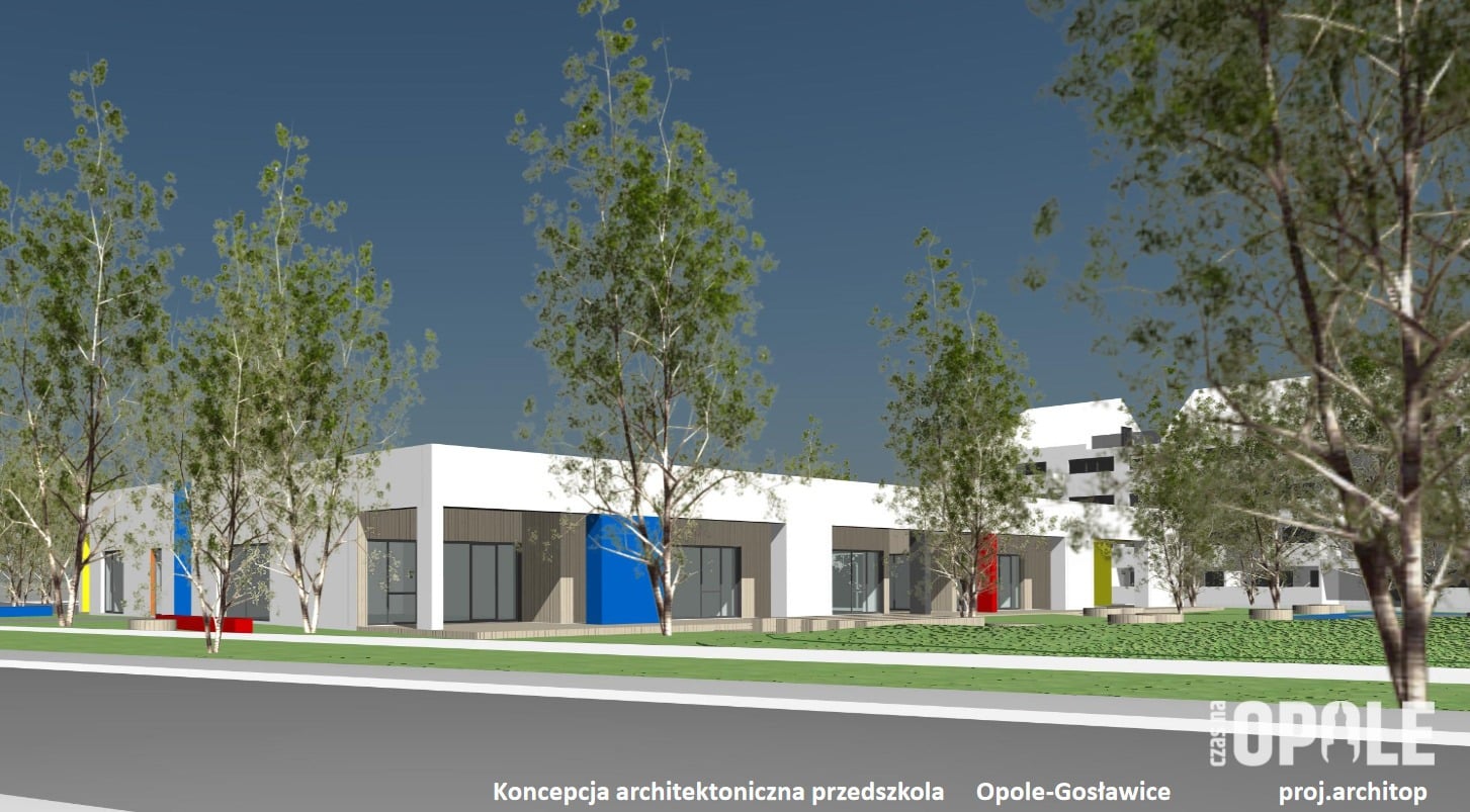 Centrum Integracyjno-Przedszkolne - wizualizacja