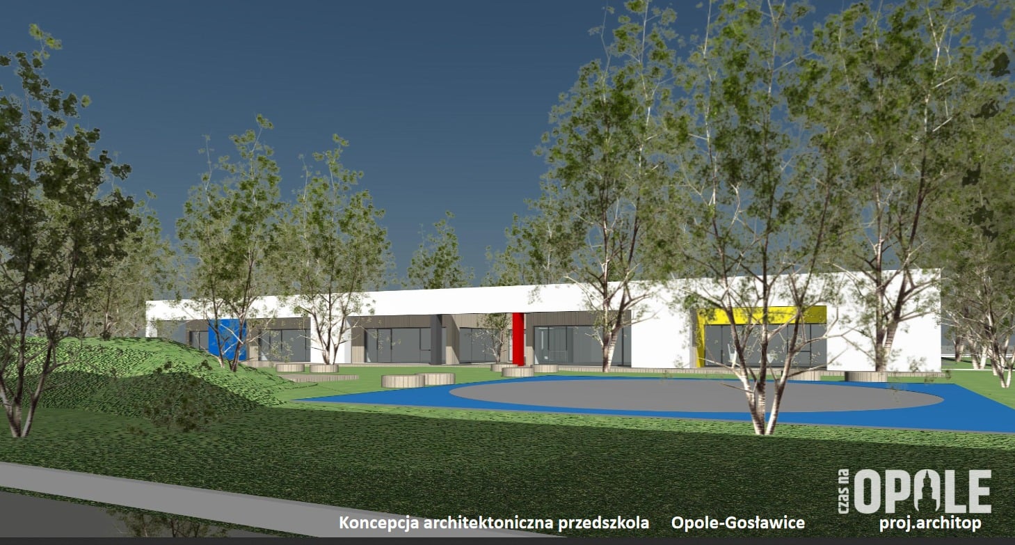 Centrum Integracyjno-Przedszkolne - wizualizacja