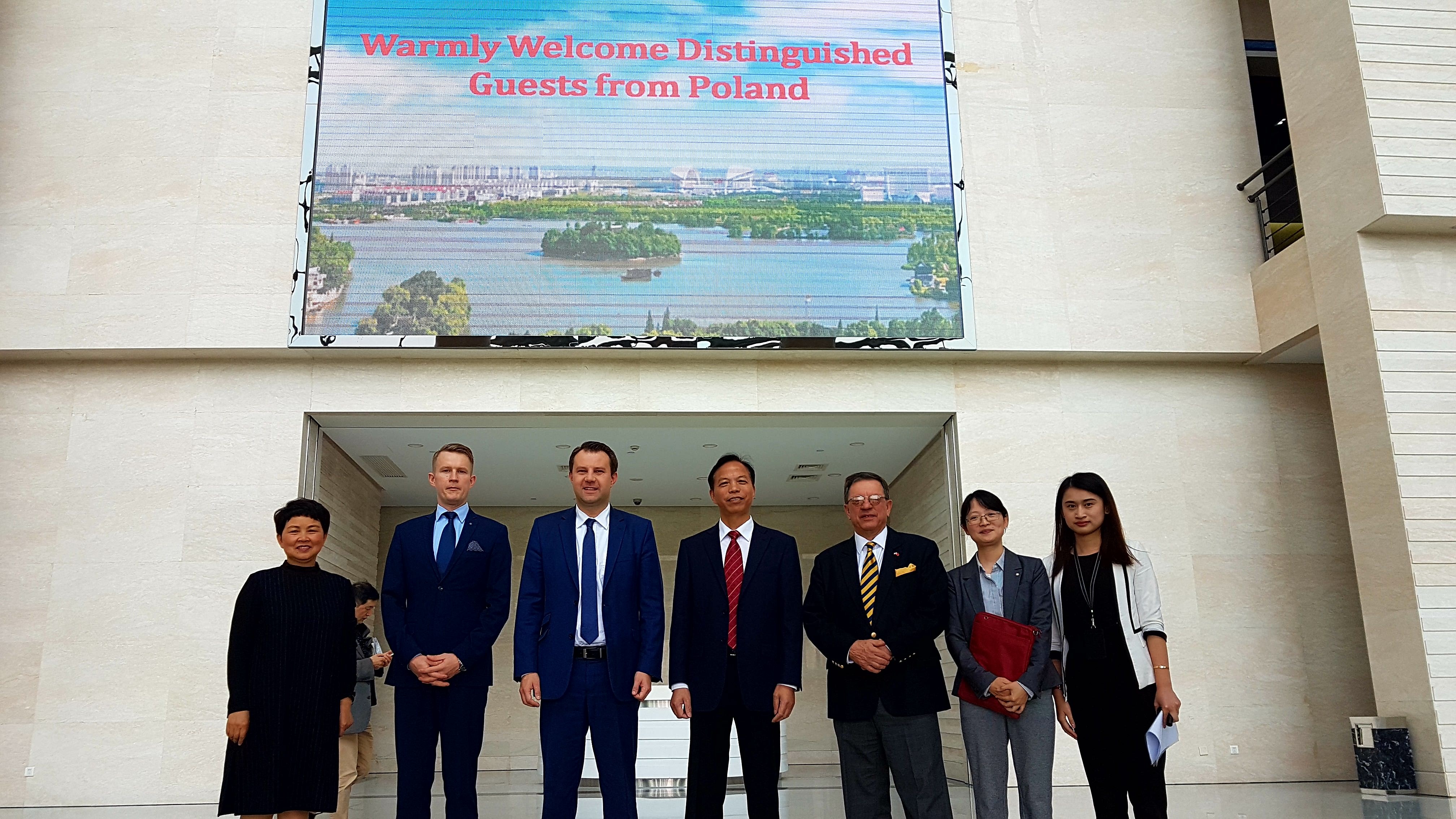 Prezydent z delegacją w chińskim mieście partnerskim