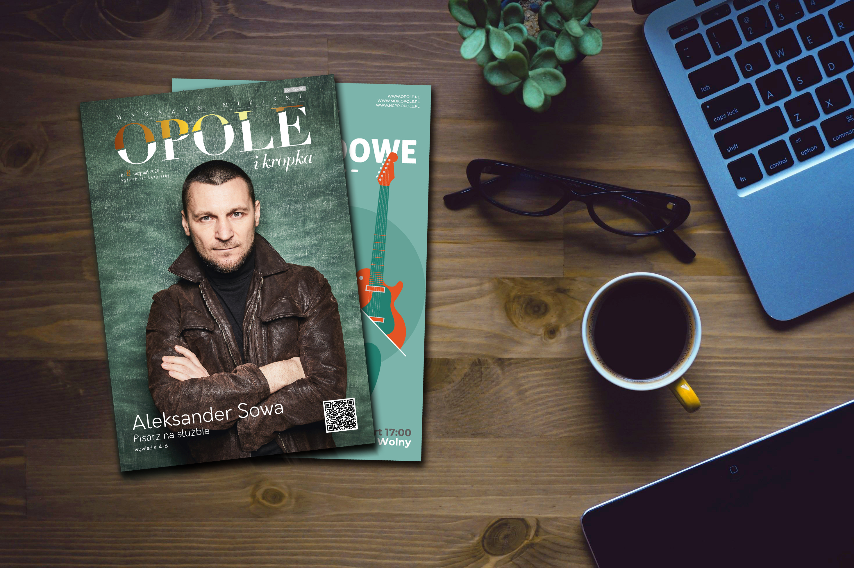 Okładka magazynu Opole i kropka sierpień