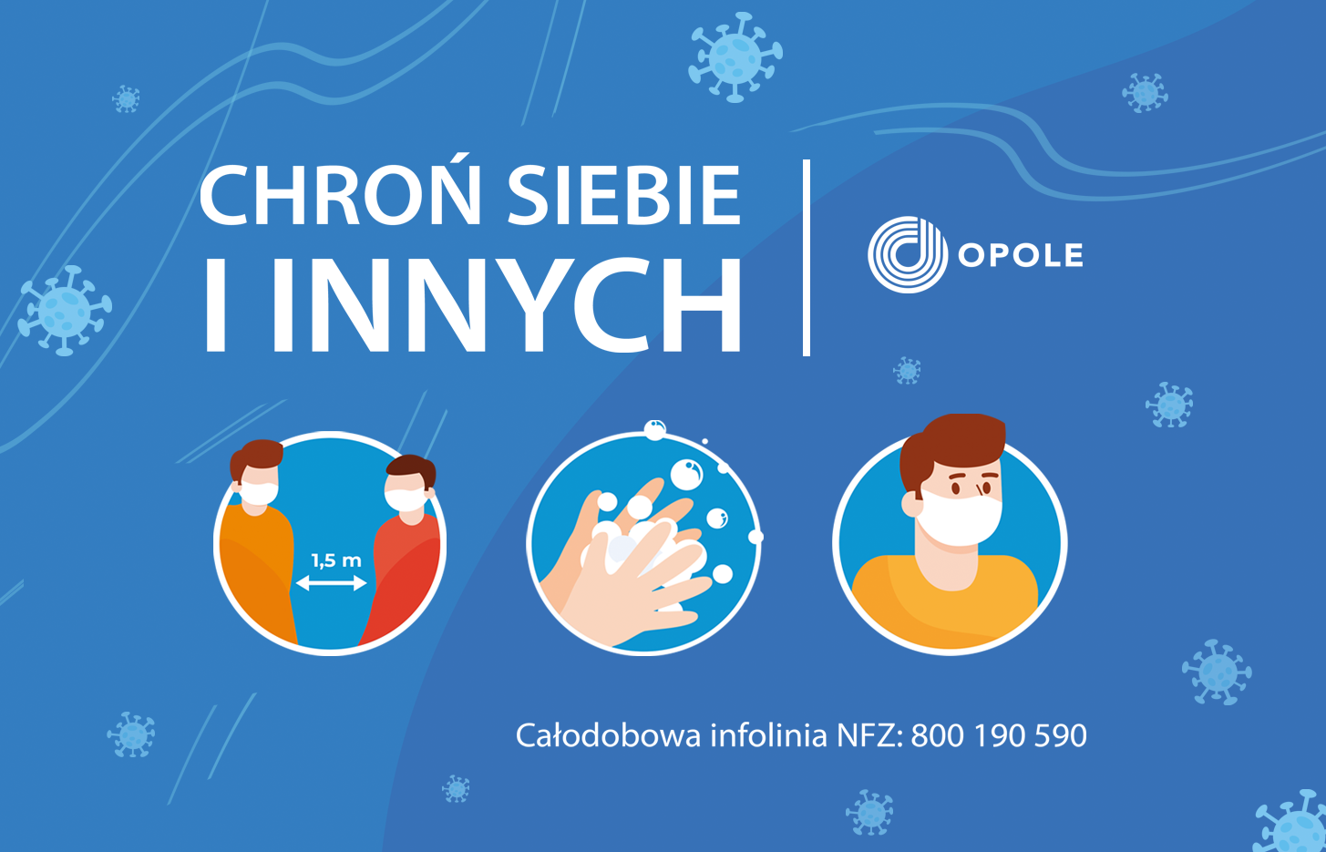 baner Chroń siebie i innych