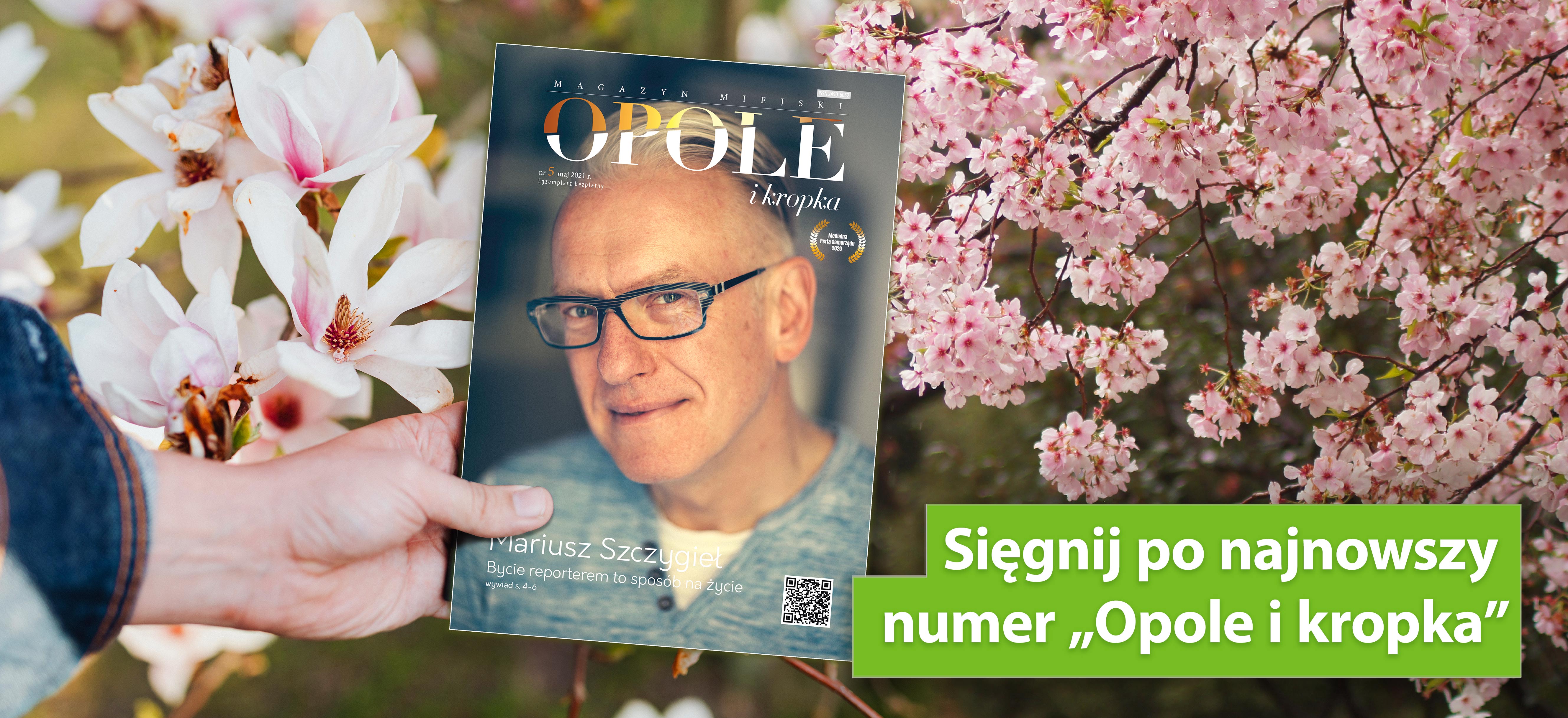 Baner Opole i kropka maj 2021