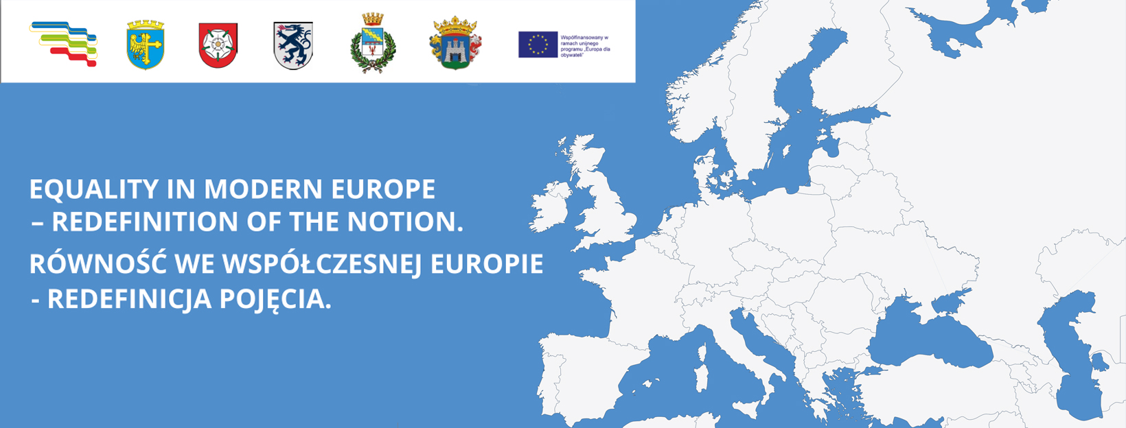 Baner Rozmawiamy o równości we współczesnej Europie