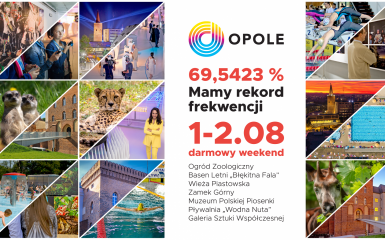 Baner darmowy weekend w Opolu