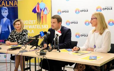 Budżet Obywatelski Opola 2021 - zdjecie z konferencji 