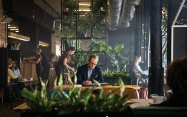 Kawiarnia w której zrozgrywa się akcja Szadzi