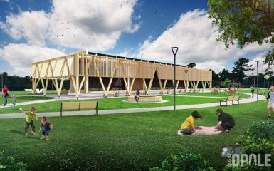 Tężnia solankowa wizualizacja