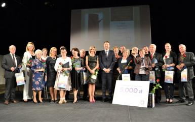 Wręczenie nagrody Lidera Społecznego Roku oraz na Pożytek 2017 roku 