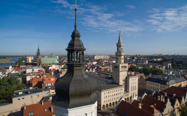 Opole widok na ratusz