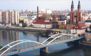 Opole widok na katedrę