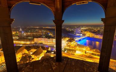 Opole widok z katedry