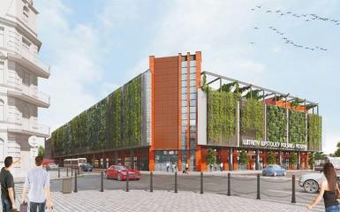 Wizualizacja nowego centrum przesiadkowego Opole Główne