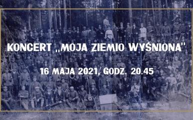 banner widowiska Moja ziemio wyśniona