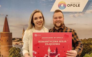 1. miejsce Artur Tracz z narzeczoną