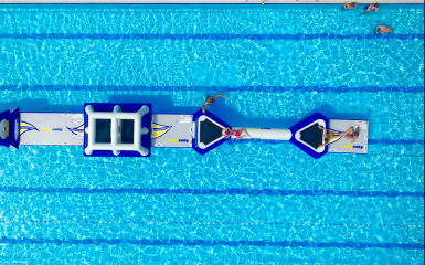 basen błekitna fala