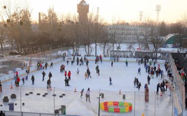 Lodowisko przy Toyota Park