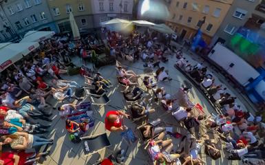 Strefa Kibica na Małym Rynku