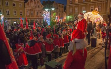 Marsz Mikołajów Opole zdjęcie