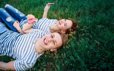 Chłopak i dziewczyna