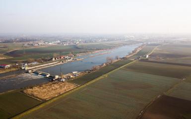 Widok na rzekę Odrę