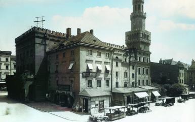 Wieża ratuszowa przed odbudową