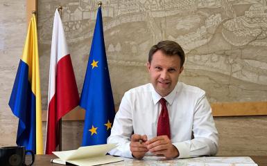 Prezydent Arkadiusz Wiśniewski