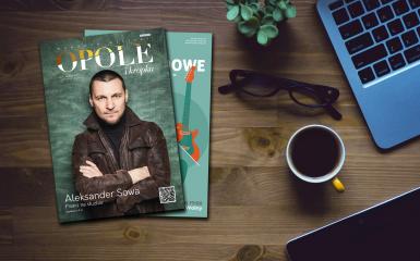 Okładka magazynu Opole i kropka sierpień