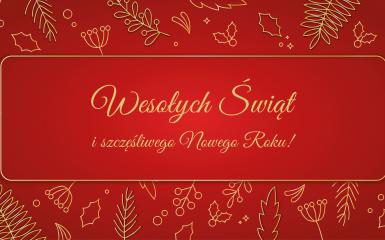 Baner życzenia świąteczne