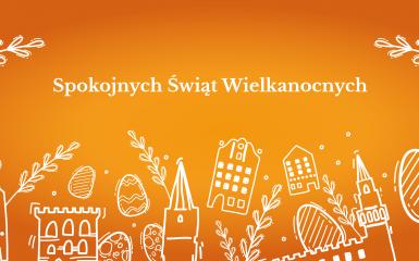 Życzenia wielkanocne baner