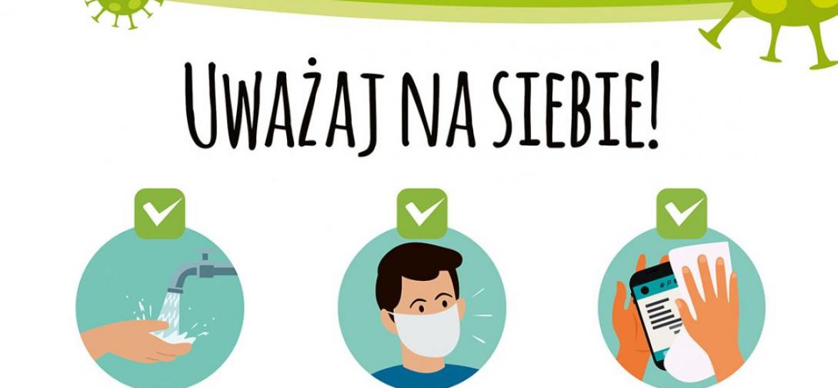 Uważaj na siebie! plakat