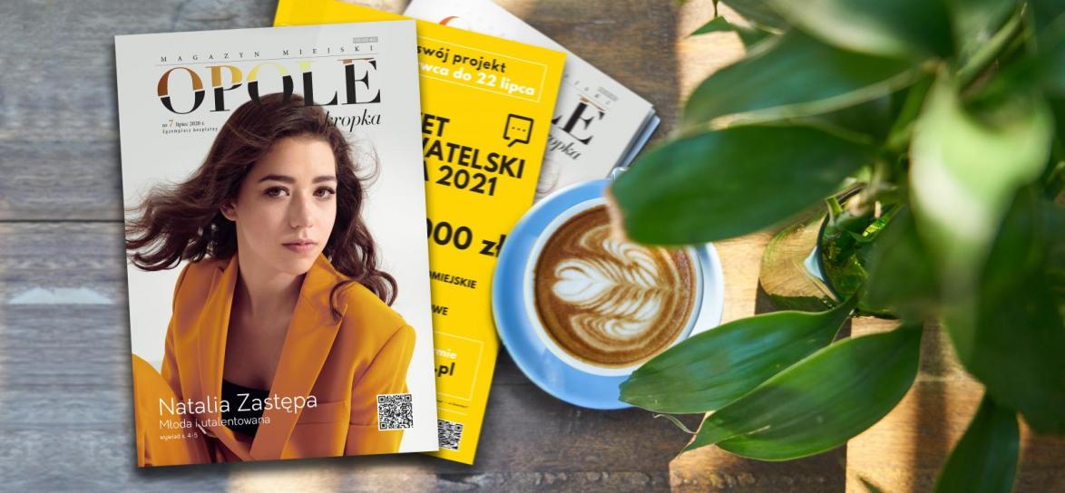 Okładka magazynu Opole i kropka lipiec