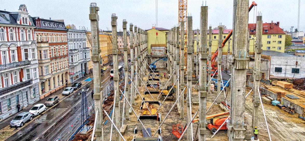 Dworzec Główny - Centrum Przesiadkowe w budowie