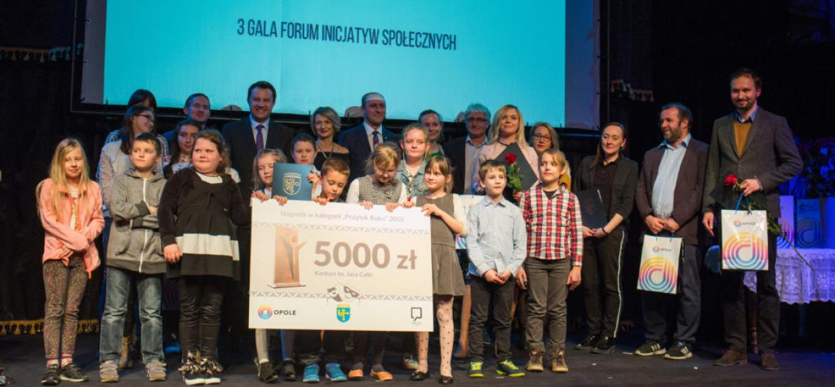 Wręczenie nagrody Lidera Społecznego Roku oraz na Pożytek 2018 Roku